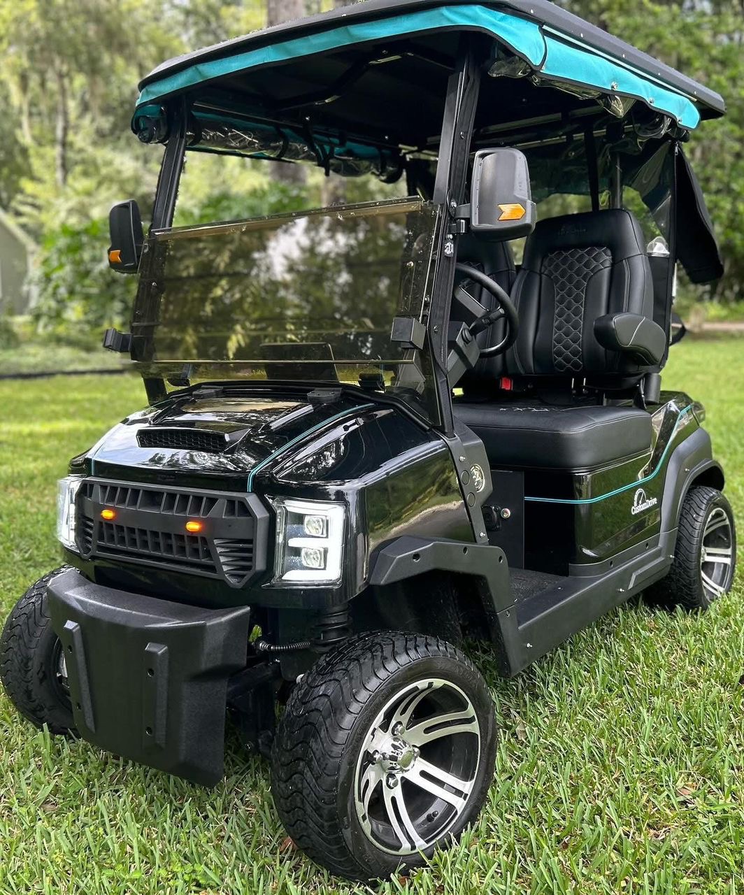 custom drive c2 golf cart for sale